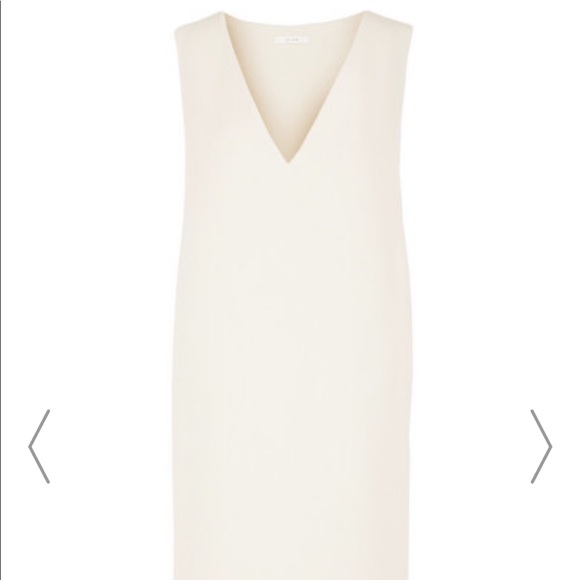 the row white dress